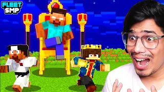 HEROBRINE CAME TO OUR WORLD | FLEET SMP 😱