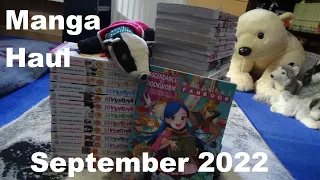 Manga Haul September 2022