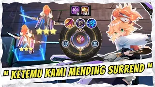 DOUBLE FANNY TITAN MODE IMMORTALS FULL 50 STACK B3 !!! | MAGIC CHESS MLBB - COMMANDER LING SKILL 2