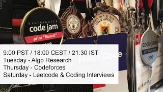 Google Code Jam 2021 Round 1A Upsolving