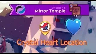 Celeste Mirror Temple Crystal Heart