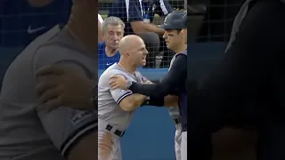 Umpire ejects the wrong player in Brett Gardner, a breakdown short