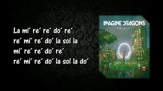 Believer - para flauta (notas) Imagine Dragons