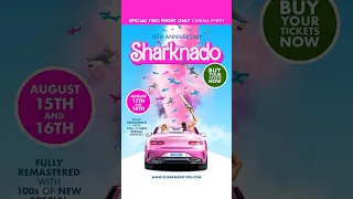 Sharknado 10th anniversary gets Barbie-inspired marketing #movies #film #barbie #barbiemovie #barbie