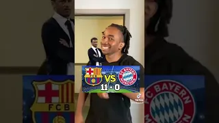 Funny Bayern Munchen vs Fc Barcelona 😭🤣🤣#championsleague #ucl #uefa