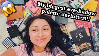 EYESHADOW PALETTE DECLUTTER 2023