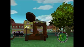 The Simpsons: Hit & Run - Emulated on XEMU