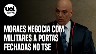 Moraes escanteia fiscais das eleições e centraliza negociação com militares