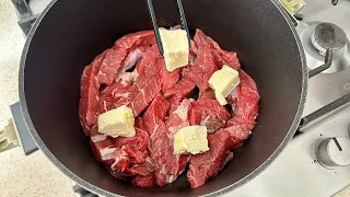 Tender Beef in Minutes! The secret to soften the toughest beef!