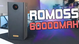 Обзор Romoss 60000mAh Самый большой Повер Банк с Алиэкспресс? +конкурс без репостов