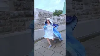 POV you didn’t have enough room in your luggage for heels 👟💃🧳 (astrologist inspired dress 🌌)