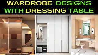 Wardrobe with dressing table / wardrobe dressing table ke sath /wardrobe design/ Hresun Interiors