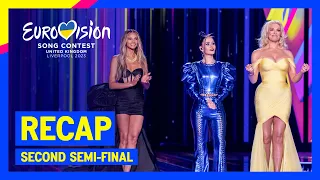 Second Semi-Final recap | Eurovision 2023 | #UnitedByMusic 🇺🇦🇬🇧