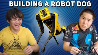 Michael Reeves And Disguised Toast Build A ROBOT DOG Full Twitch VOD From July 26th