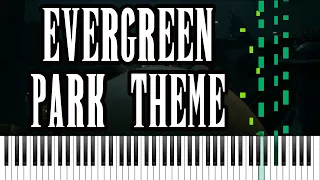FFVII Remake - Evergreen park Theme (Piano Synthesia)