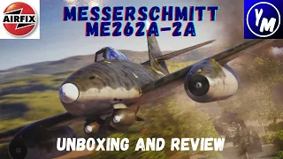 Airfix 1/72 messerschmitt me262a-a2 unboxing and review