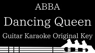 【Guitar Karaoke Instrumental】Dancing Queen / ABBA 【Original Key】