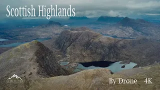 Scottish Highlands by Drone.4K  Landscape photography locations.