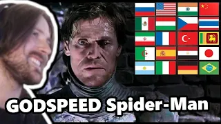 Forsen Reacts To "GODSPEED Spider-Man" In Different Languages