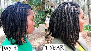 MY 1 YEAR LOC JOURNEY | Naturally Michy