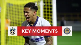 Sutton United v Farnborough | Key Moments | First Round | Emirates FA Cup 2022-23