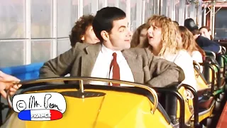 Mr Bean monte sur des montagnes russes! | Clips drôles de Mr Bean | Mr Bean France