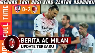 AC Milan 2-0 Cagliari🔥Milan MANTAP👍Inter Ancam Milan?Pioli Santuy🤙Pantaskah Milan Rekrut Mandzukic❓🤔