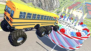 WOW Jumps and Crashes on Super Ramp - BeamNG Drive Cars Crashes Fails Rollovers