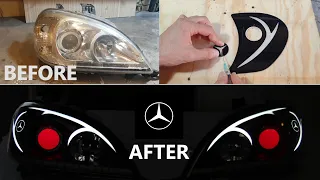 Mercedes ML320 Far Tasarımı // Nasıl Yapılır