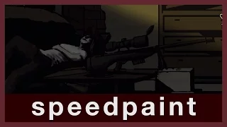 sped up paint | post apocalyptic alarm (cup)