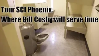 Tour Bill Cosby's prison where he will be serving his time, SCI Phoenix