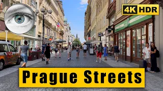 Walking tour through the coziest city in the world 🇨🇿 Prague, Czech Republic 4k HDR ASMR