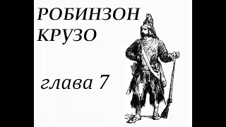 Робинзон Крузо. Глава 7. Робинзон на новоселье.