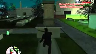 Мифы Gta San Andreas 1 часть:Призрак девочки из телевизора,светящиеся могилы,призрачные граффити.