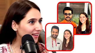 Her Experience Working with Ram Charan and Jr. NTR  ft. Sahiba Bali