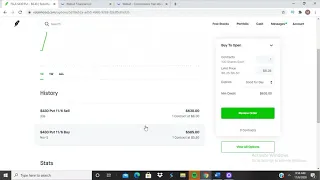 Live Trading Option On Robinhood +$$