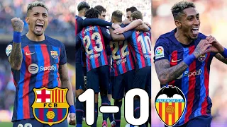 🎥 Barcelona vs. Valencia [1-0] - Match Review (La Liga 2022/2023)