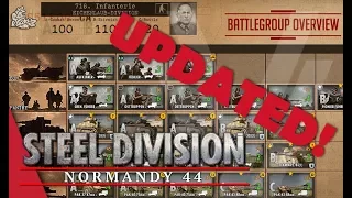 UPDATED! 716th Infantry (Eichenlaub-Division) - Steel Division: Normandy 44 Battlegroup Overview #11
