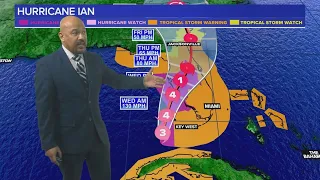 Hurricane Ian update for Tuesday night: Storm close to Florida