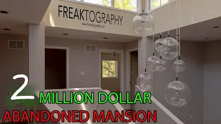 ABANDONED $2,000,000 Retro 1970s Mansion Abandoned Mansion with Three Car Garage