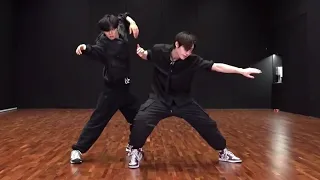 ENHYPEN SUNGHOON x CHA JUN HWAN-BLACK SWAN(dance practice mirrored)