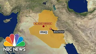 Iran Attacks Iraqi Air Base Where U.S. Troops Are Based | NBC News