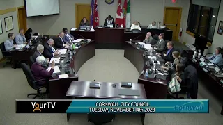 City of Cornwall Council Meeting, November 14, 2023