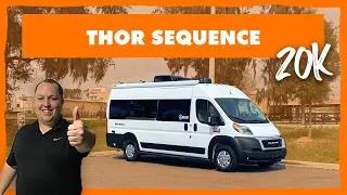 This Class B Camper Van is a Mobile Office! | Thor Sequence 20K