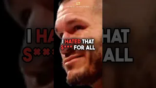 Randy Orton HATED IT!