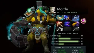 Dota 2 Replay 7.35b -Mid- Elder Titan [MVP]