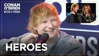 Ed Sheeran Cold Called Beyoncé | Conan O'Brien Needs A Friend