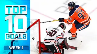 Top 10 Goals from Week 1 of the NHL's Return to Play