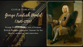 Guitar TAB - Georg Friedrich Händel : Sonata In Am – 8 Passacaille | Tutorial Sheet Lesson #iMn