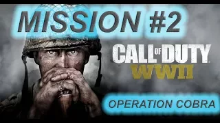 CALL OF DUTY WW2 Campaign Walkthrough Mission 2 (Operation Cobra) (All Memento Locations)